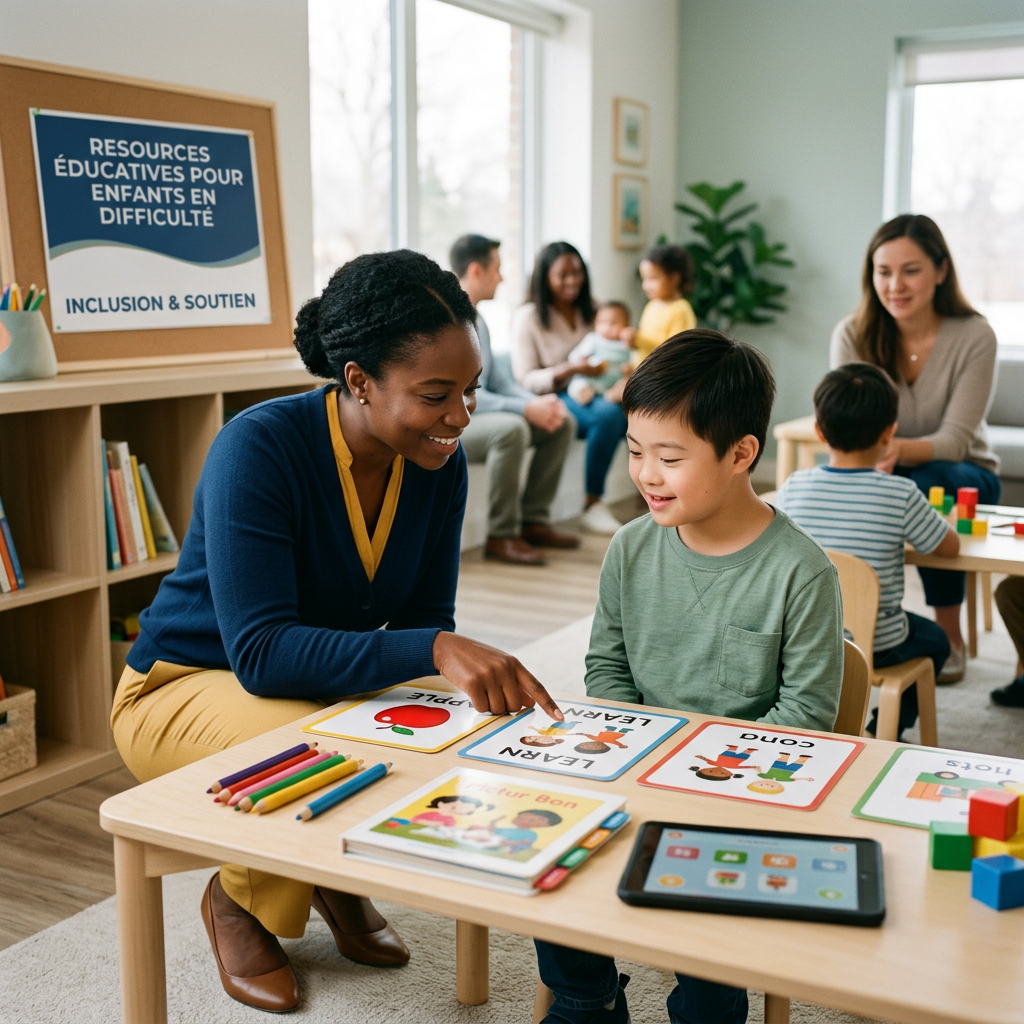 Comment choisir les meilleures ressources éducatives pour un enfant en difficulté ?