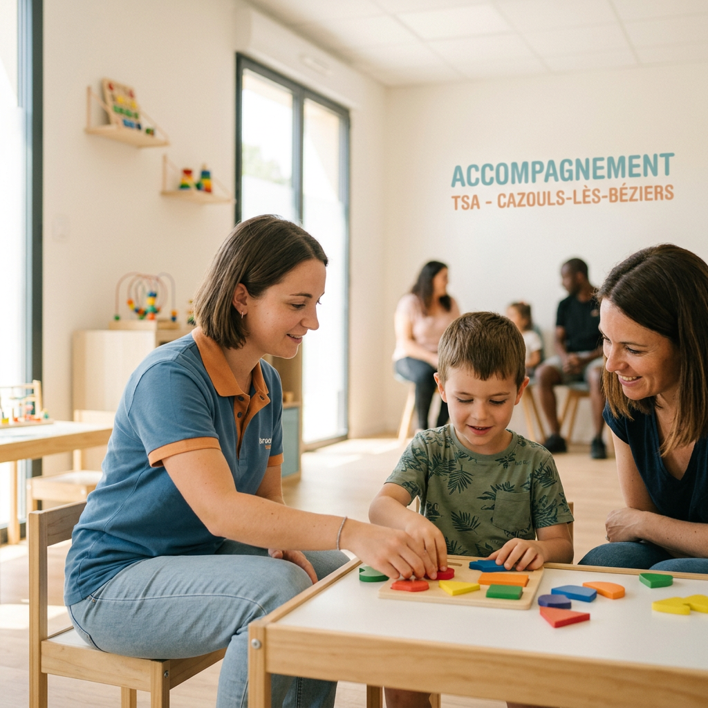Accompagnement TSA enfant à Cazouls-lès-Béziers : comment aider son enfant au quotidien ?